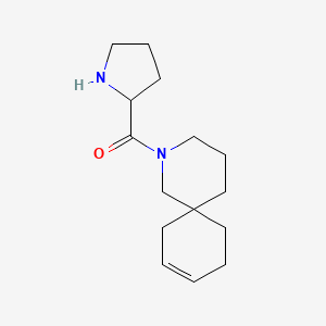 2-Azaspiro[5.5]undec-9-en-2-yl(pyrrolidin-2-yl)methanone