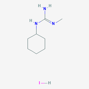 1-Cyclohexyl-2-methylguanidine;hydroiodide