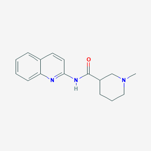 1-methyl-N-quinolin-2-ylpiperidine-3-carboxamide