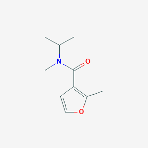 N,2-dimethyl-N-propan-2-ylfuran-3-carboxamide