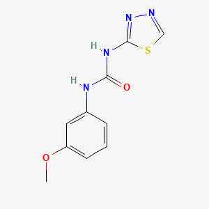 1-(3-Methoxyphenyl)-3-(1,3,4-thiadiazol-2-yl)urea