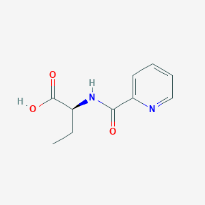 (2S)-2-(pyridine-2-carbonylamino)butanoic acid