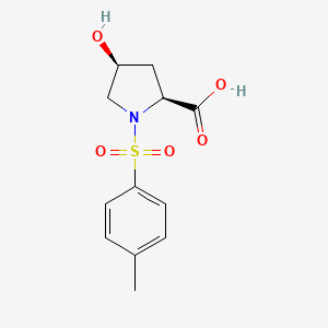 (2S,4S)-4-hydroxy-1-(4-methylphenyl)sulfonylpyrrolidine-2-carboxylic acid