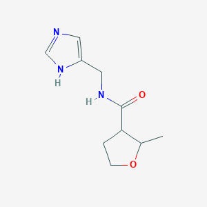 N-(1H-imidazol-5-ylmethyl)-2-methyloxolane-3-carboxamide