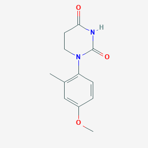 1-(4-Methoxy-2-methylphenyl)-1,3-diazinane-2,4-dione