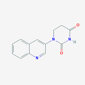 1-(3-Quinolinyl)dihydrouracil