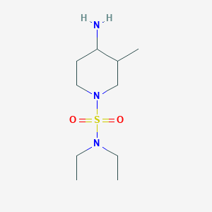 4-amino-N,N-diethyl-3-methylpiperidine-1-sulfonamide