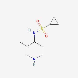 N-(3-methylpiperidin-4-yl)cyclopropanesulfonamide