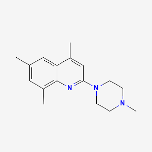 molecular formula C17H23N3 B7601054 Tcmdc-142982 