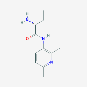 (2R)-2-amino-N-(2,6-dimethylpyridin-3-yl)butanamide