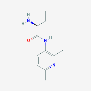 (2S)-2-amino-N-(2,6-dimethylpyridin-3-yl)butanamide