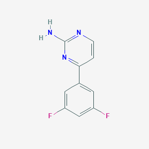 4-(3,5-Difluorophenyl)pyrimidin-2-amine