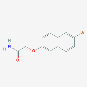 2-(6-Bromonaphthalen-2-yl)oxyacetamide