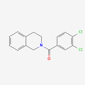 (3,4-dichlorophenyl)(3,4-dihydroisoquinolin-2(1H)-yl)methanone