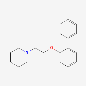 1-[2-(2-Phenylphenoxy)ethyl]piperidine