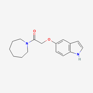 1-(azepan-1-yl)-2-(1H-indol-5-yloxy)ethanone