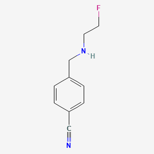 4-[(2-Fluoroethylamino)methyl]benzonitrile