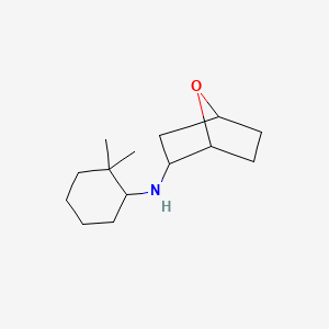 N-(2,2-dimethylcyclohexyl)-7-oxabicyclo[2.2.1]heptan-2-amine