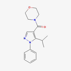 4-(Morpholinocarbonyl)-1-phenyl-5-isopropyl-1H-pyrazole