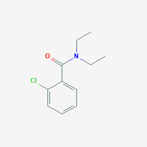 molecular formula C11H14ClNO B076033 2-Chloro-N,N-diethylbenzamide CAS No. 10345-79-6