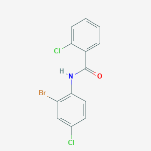 N-(2-bromo-4-chlorophenyl)-2-chlorobenzamide