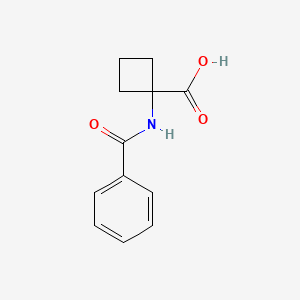 1-Benzamidocyclobutanecarboxylic acid