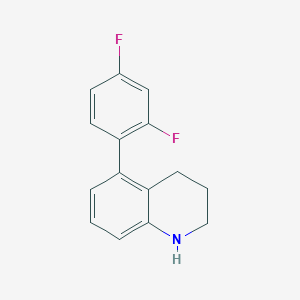 5-(2,4-Difluorophenyl)-1,2,3,4-tetrahydroquinoline