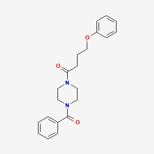 1-(4-Benzoylpiperazin-1-yl)-4-phenoxybutan-1-one