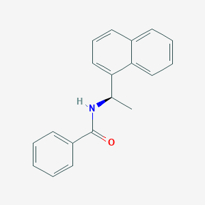 molecular formula C19H17NO B7604035 N-[(R)-1-(1-萘甲基)苯甲酰胺] 