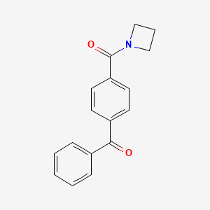 [4-(Azetidine-1-carbonyl)phenyl]-phenylmethanone