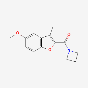 Azetidin-1-yl-(5-methoxy-3-methyl-1-benzofuran-2-yl)methanone