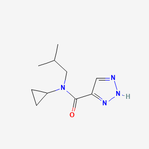 N-cyclopropyl-N-(2-methylpropyl)-2H-triazole-4-carboxamide