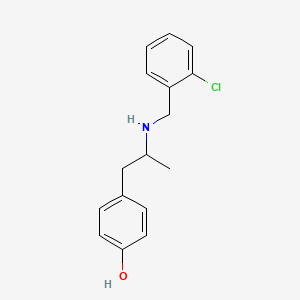 N-(2-Chlorobenzyl)-alpha-methyl-4-hydroxybenzeneethanamine