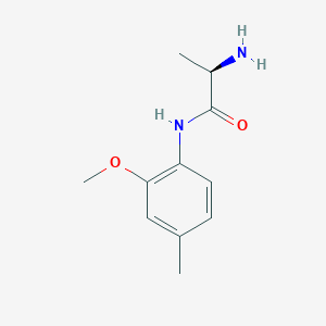 (2R)-2-amino-N-(2-methoxy-4-methylphenyl)propanamide