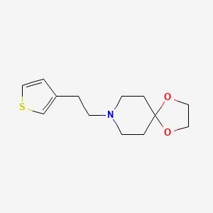 8-(2-Thiophen-3-ylethyl)-1,4-dioxa-8-azaspiro[4.5]decane