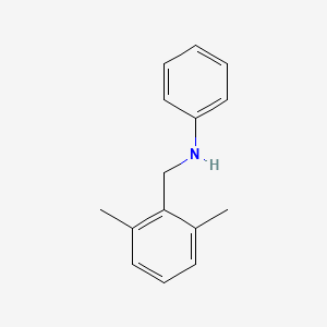 N-[(2,6-dimethylphenyl)methyl]aniline