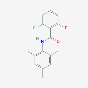 2-chloro-6-fluoro-N-(2,4,6-trimethylphenyl)benzamide