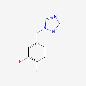 1-[(3,4-Difluorophenyl)methyl]-1,2,4-triazole