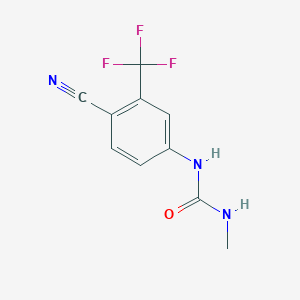 1-[4-Cyano-3-(trifluoromethyl)phenyl]-3-methylurea