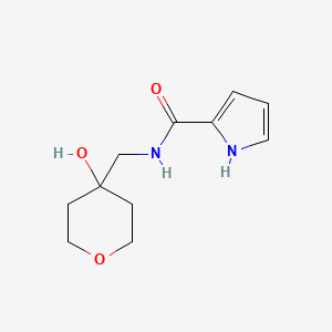 N-[(4-hydroxyoxan-4-yl)methyl]-1H-pyrrole-2-carboxamide