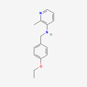 N-[(4-ethoxyphenyl)methyl]-2-methylpyridin-3-amine