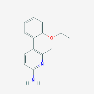 5-(2-Ethoxyphenyl)-6-methylpyridin-2-amine