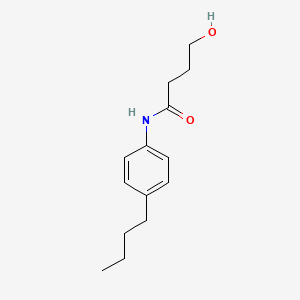 N-(4-butylphenyl)-4-hydroxybutanamide