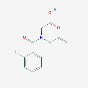 2-[(2-Iodobenzoyl)-prop-2-enylamino]acetic acid