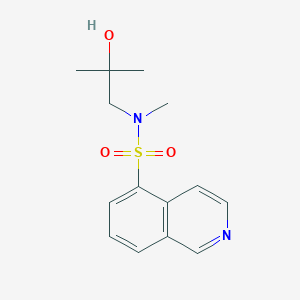 N-(2-hydroxy-2-methylpropyl)-N-methylisoquinoline-5-sulfonamide