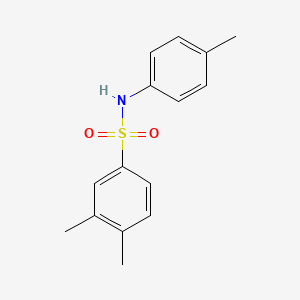 3,4-dimethyl-N-(4-methylphenyl)benzenesulfonamide