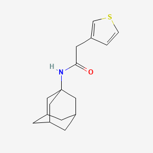 N-(1-adamantyl)-2-thiophen-3-ylacetamide