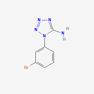 1-(3-Bromophenyl)-1h-1,2,3,4-tetrazol-5-amine