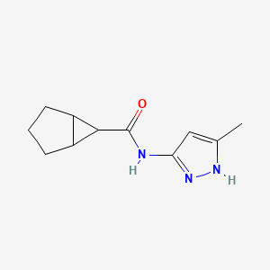 N-(5-methyl-1H-pyrazol-3-yl)bicyclo[3.1.0]hexane-6-carboxamide