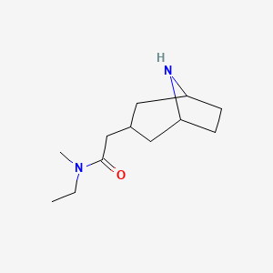 2-(8-azabicyclo[3.2.1]octan-3-yl)-N-ethyl-N-methylacetamide